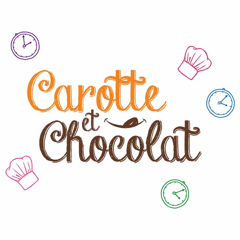 Carotte et chocolat logo - WE ARE CLEAN - CLEAN EATING